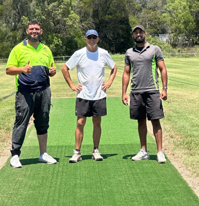 Greenscape Turfing team